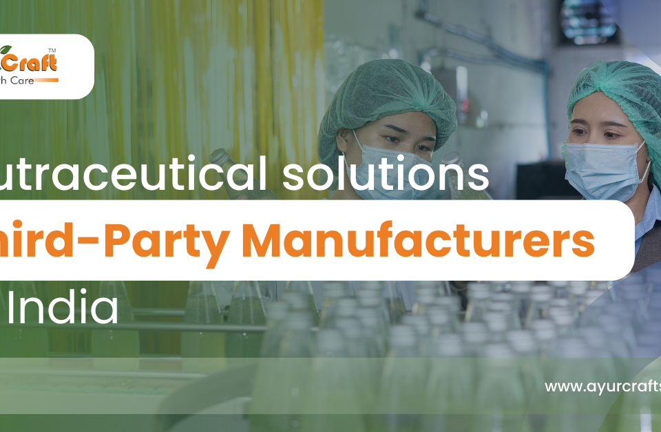 Nutraceutical solutions Third-party manufacturers in India