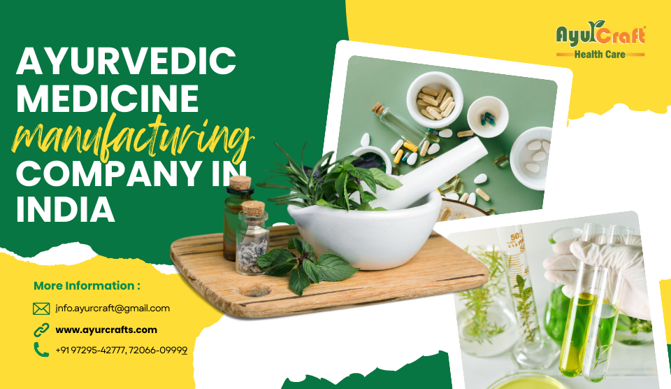 Ayurvedic Medicine Manufacturing Company in india Blog Featured Image